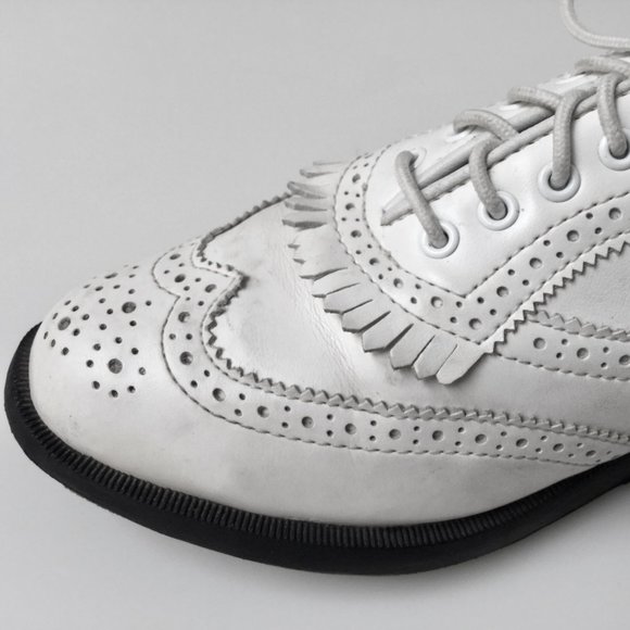 Etonic Ladies Classic Golf Shoes Size 6 - Good Condition - Picture 3 of 6